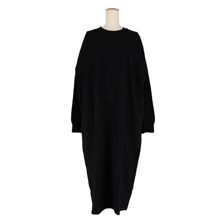 ミニ裏毛長袖スウェットワンピース | coca | 詳細画像3 