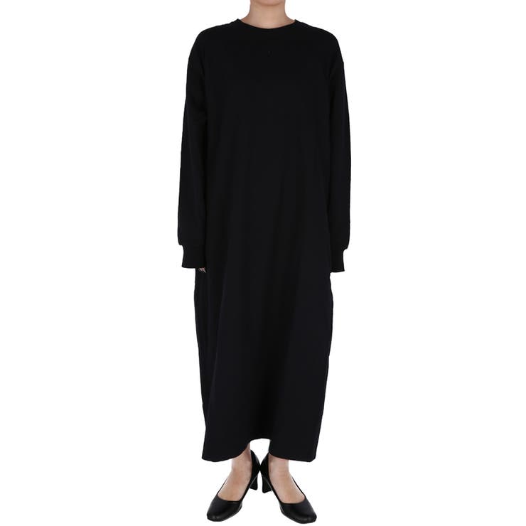 ミニ裏毛長袖スウェットワンピース | coca | 詳細画像4 