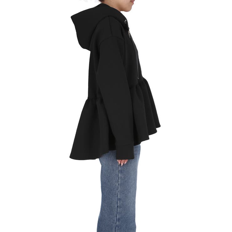 ソフトスウェットフレアパーカー | coca | 詳細画像5 