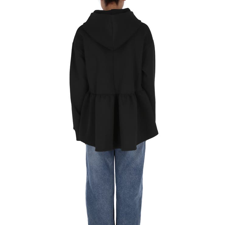 ソフトスウェットフレアパーカー | coca | 詳細画像6 