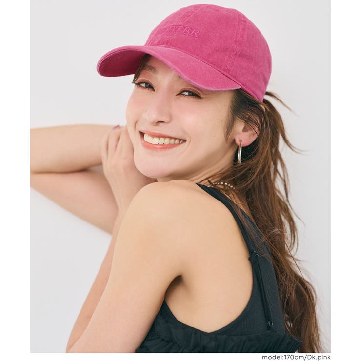 こなれ感をプラスする、ウォッシュドロゴキャップ | coca | 詳細画像8 