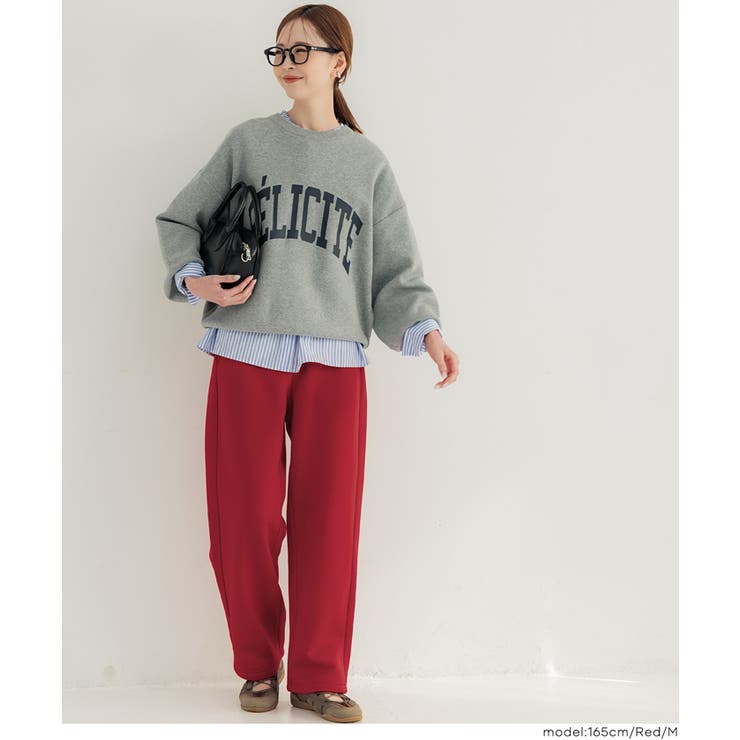 裏起毛カーブパンツ | coca | 詳細画像16 