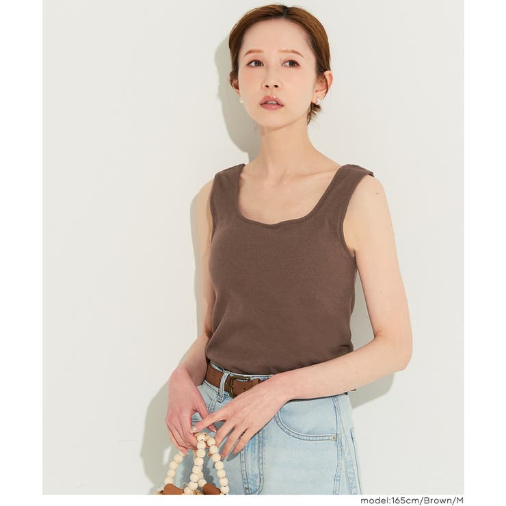 OUT BRA ベーシックタンクトップ | coca | 詳細画像23 