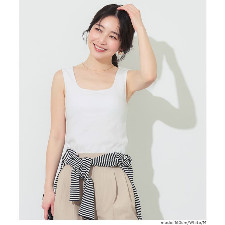 OUT BRA ベーシックタンクトップ | coca | 詳細画像9 