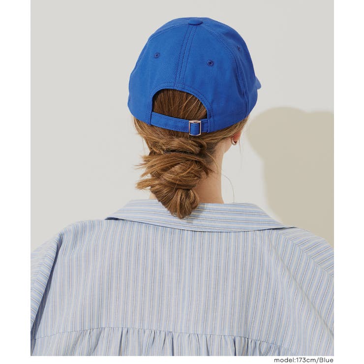 ベーシックな形でシンプル可愛い、刺繍キャップ | coca | 詳細画像15 