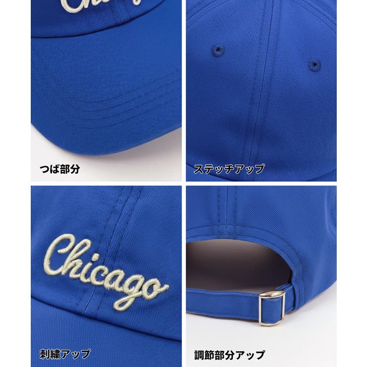 ベーシックな形でシンプル可愛い、刺繍キャップ | coca | 詳細画像19 