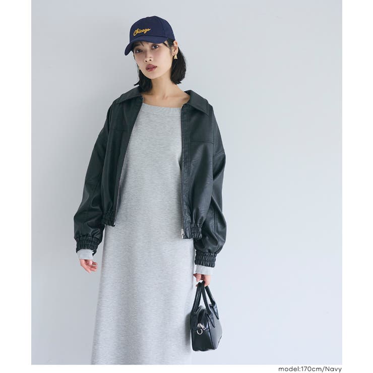 ベーシックな形でシンプル可愛い、刺繍キャップ | coca | 詳細画像9 