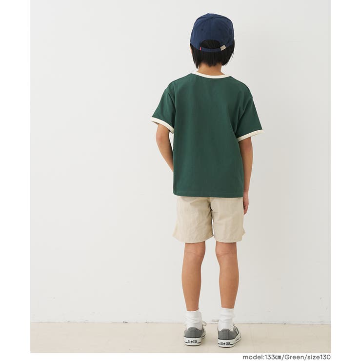 プリントリンガーTシャツ キッズ | coca | 詳細画像4 