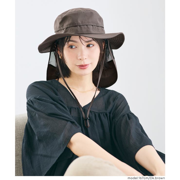 【撥水・紫外線対策】機能性に優れたUVカット撥水サファリハット | coca | 詳細画像11 