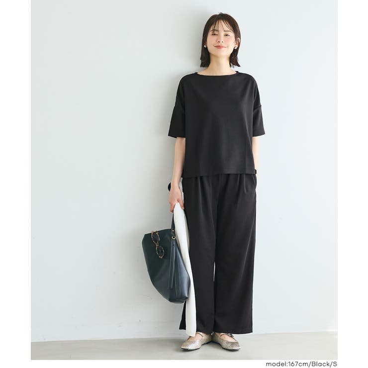 〈予約開始〉軽やかで夏も快適なライトエンボス半袖ワイドT【田中里奈様着用】 | coca | 詳細画像10 