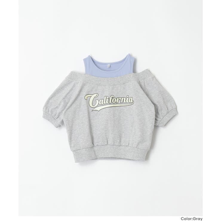 肩あき半袖トップス キッズ | coca | 詳細画像13 