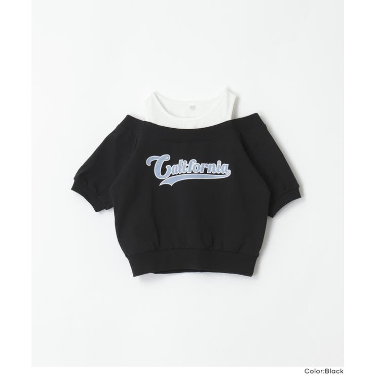 肩あき半袖トップス キッズ | coca | 詳細画像14 