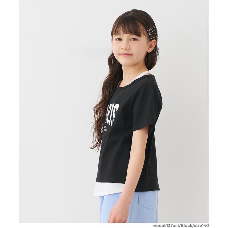 レイヤードTシャツ | coca | 詳細画像3 