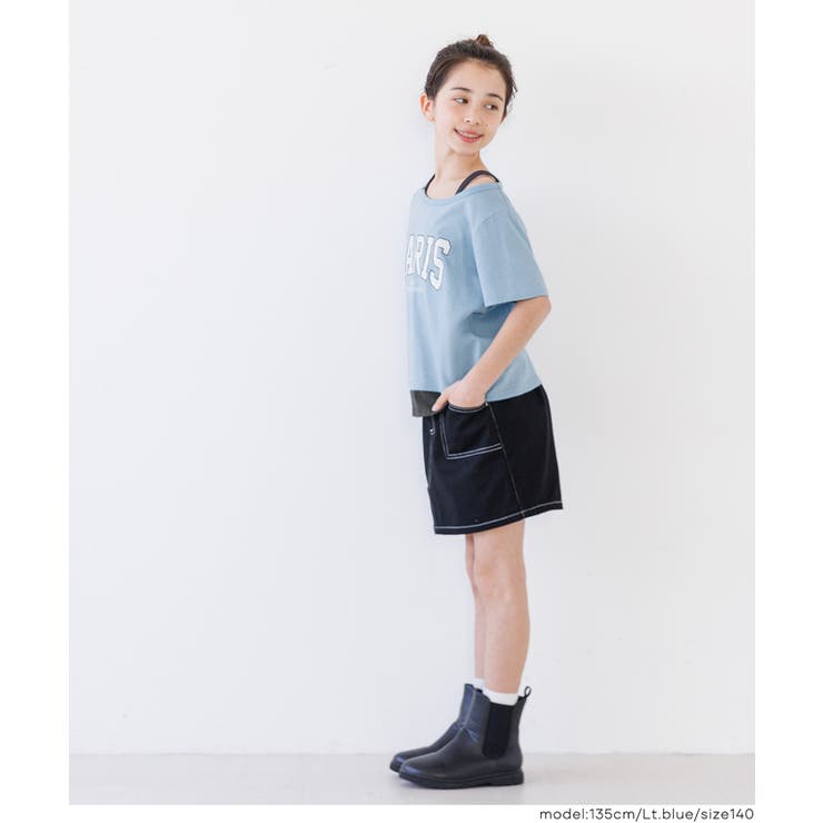 レイヤードTシャツ | coca | 詳細画像10 