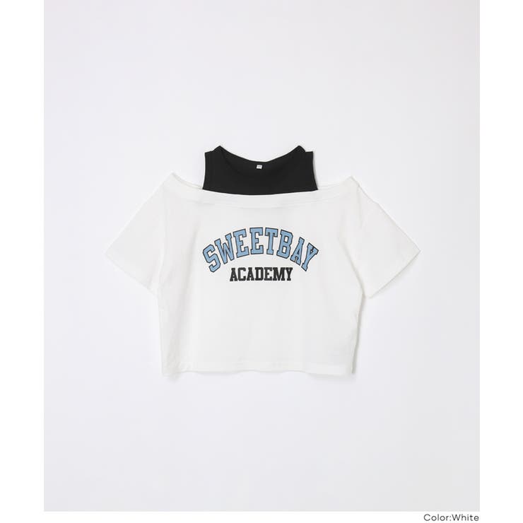 肩あきビッグTシャツ | coca | 詳細画像13 
