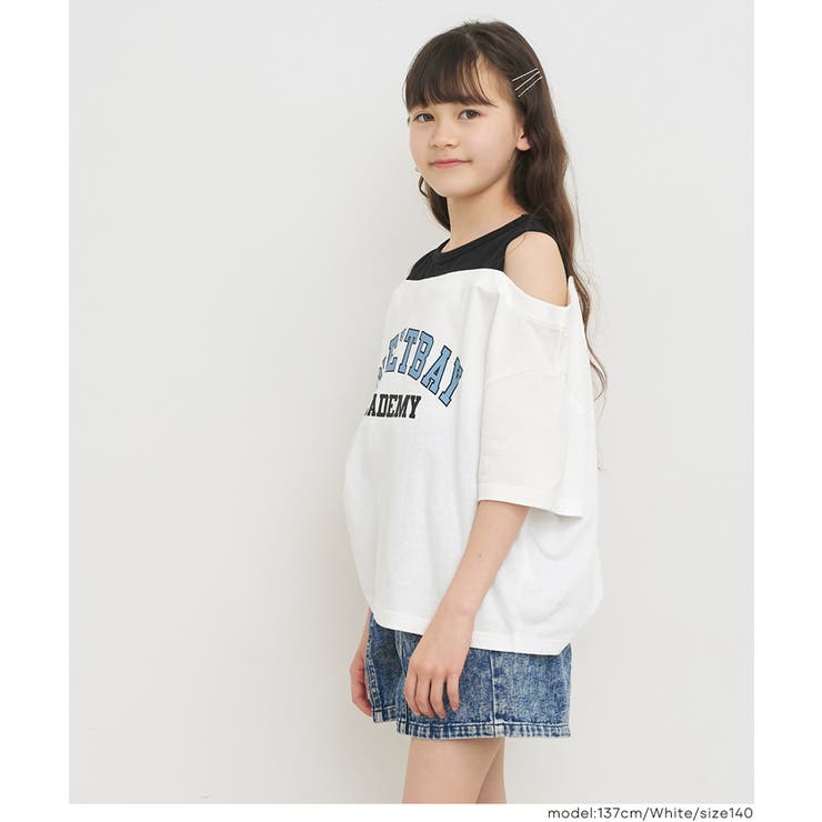 肩あきビッグTシャツ | coca | 詳細画像3 
