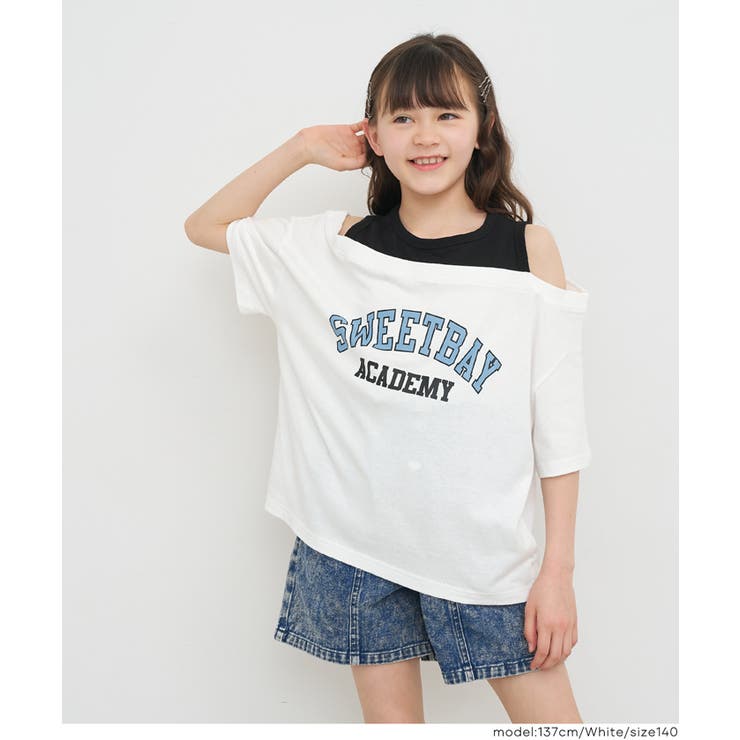 肩あきビッグTシャツ | coca | 詳細画像5 