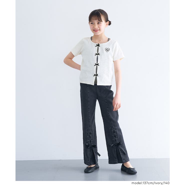 1枚でレイヤード見え！キャミレイヤードリブトップス | coca | 詳細画像2 