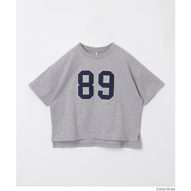 ナンバーワッペンTシャツ キッズ | coca | 詳細画像15 