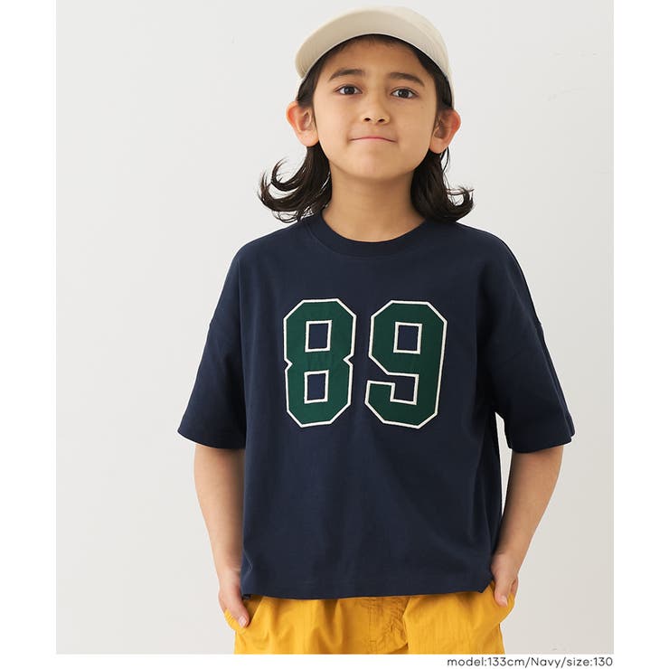 ナンバーワッペンTシャツ キッズ | coca | 詳細画像2 
