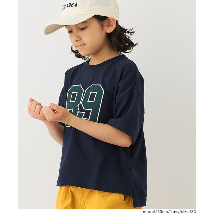 ナンバーワッペンTシャツ キッズ | coca | 詳細画像5 