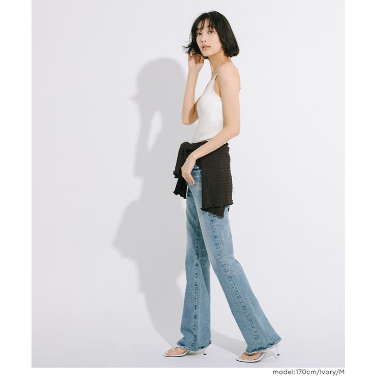 OUT BRA バックオープンVネックキャミソール | coca | 詳細画像11 