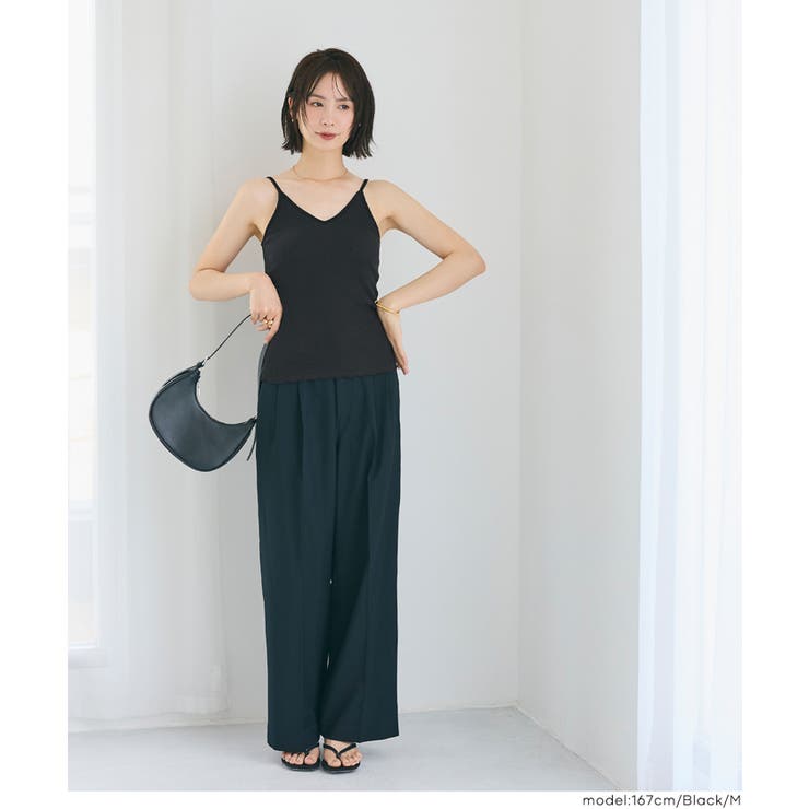 OUT BRA バックオープンVネックキャミソール | coca | 詳細画像12 