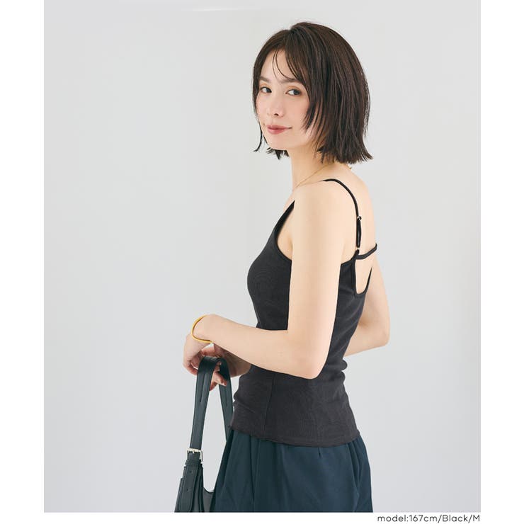 OUT BRA バックオープンVネックキャミソール | coca | 詳細画像13 