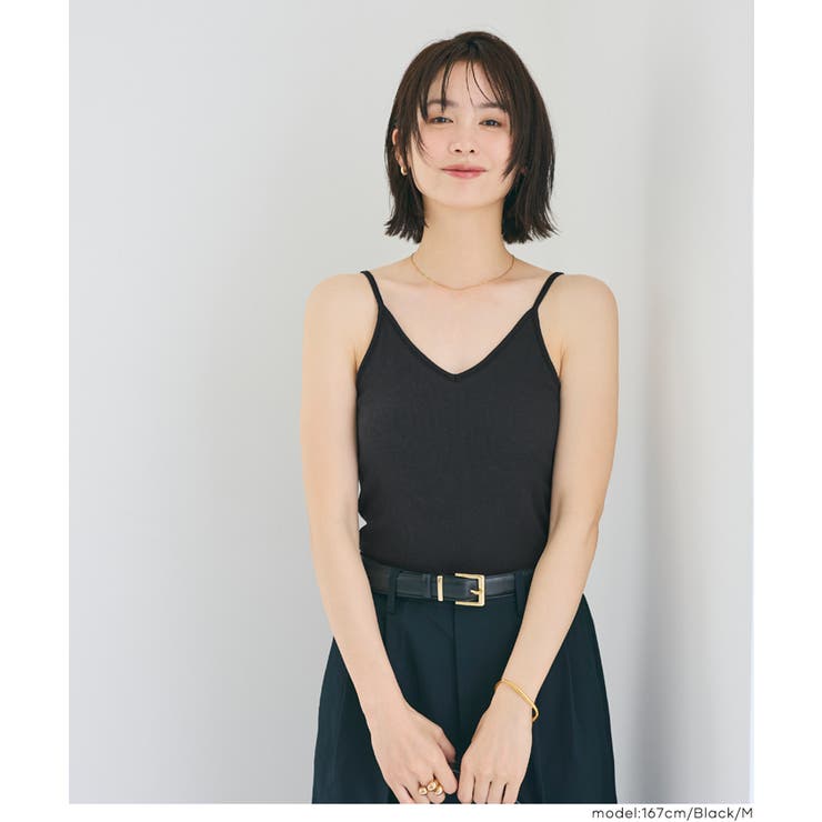 OUT BRA バックオープンVネックキャミソール | coca | 詳細画像15 
