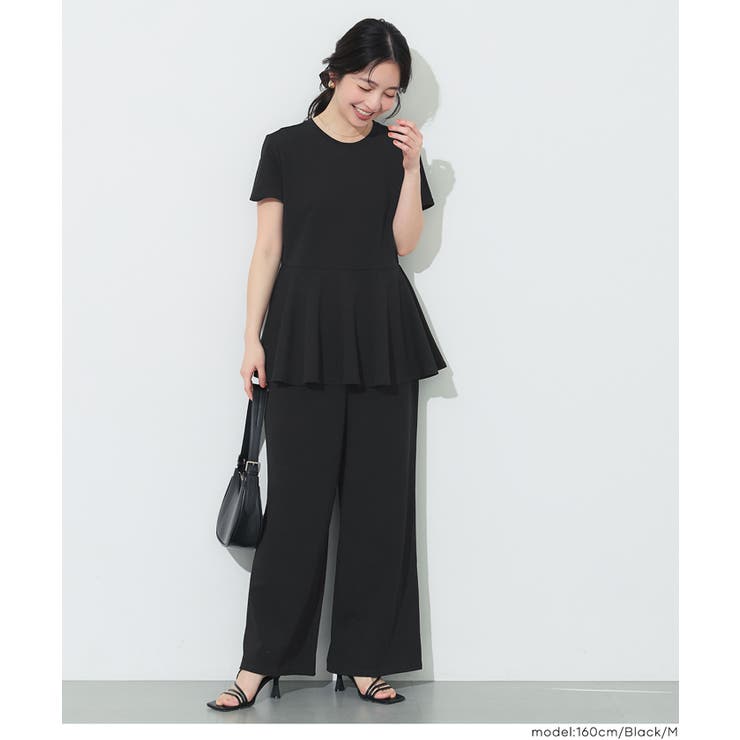 ライトエンボスペプラムオールインワン レディース | coca | 詳細画像12 