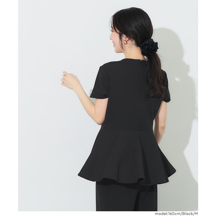 ライトエンボスペプラムオールインワン レディース | coca | 詳細画像13 