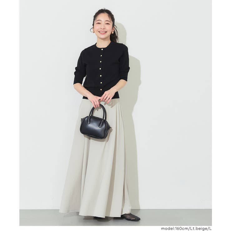 ライトエンボスフレアスカート | coca | 詳細画像12 