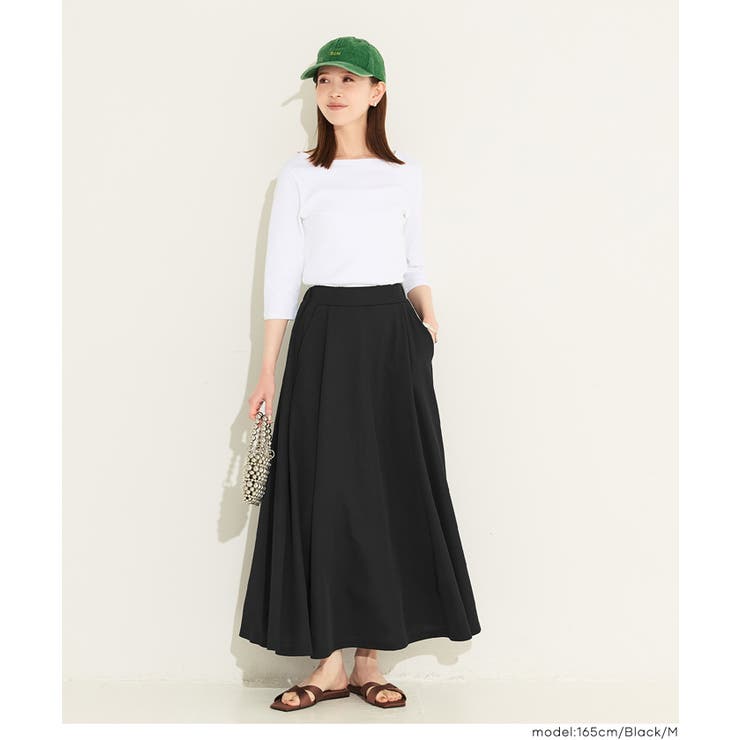 ライトエンボスフレアスカート | coca | 詳細画像6 