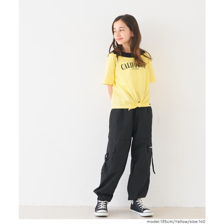 裾リボンレイヤードTシャツ | coca | 詳細画像7 