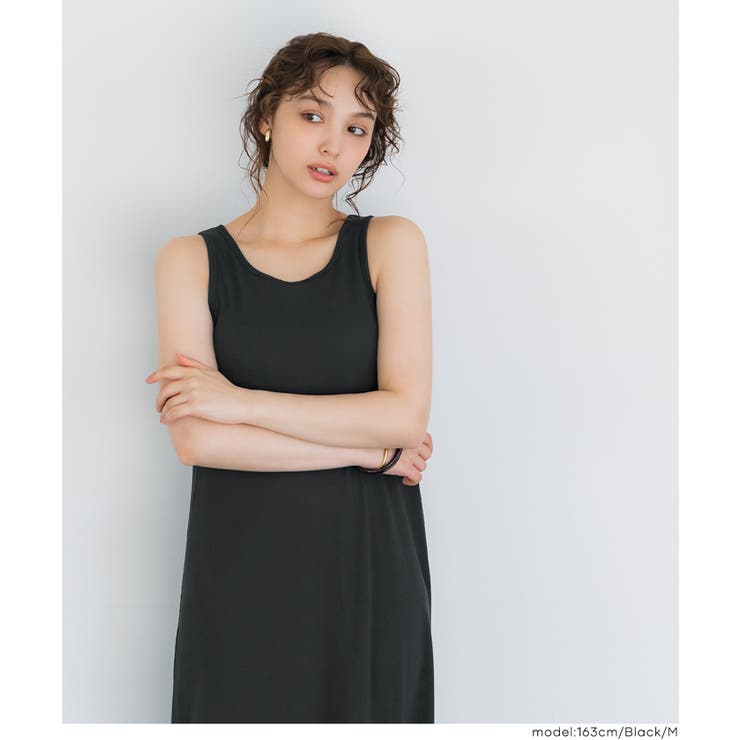 【予約開始】OUT BRA ノースリーブワンピース | coca | 詳細画像15 