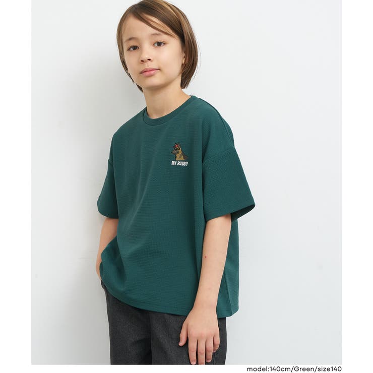 ライトエンボス刺繍Tシャツ | coca | 詳細画像11 