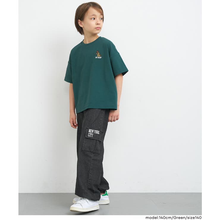 ライトエンボス刺繍Tシャツ | coca | 詳細画像13 