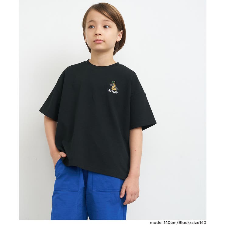 ライトエンボス刺繍Tシャツ | coca | 詳細画像6 