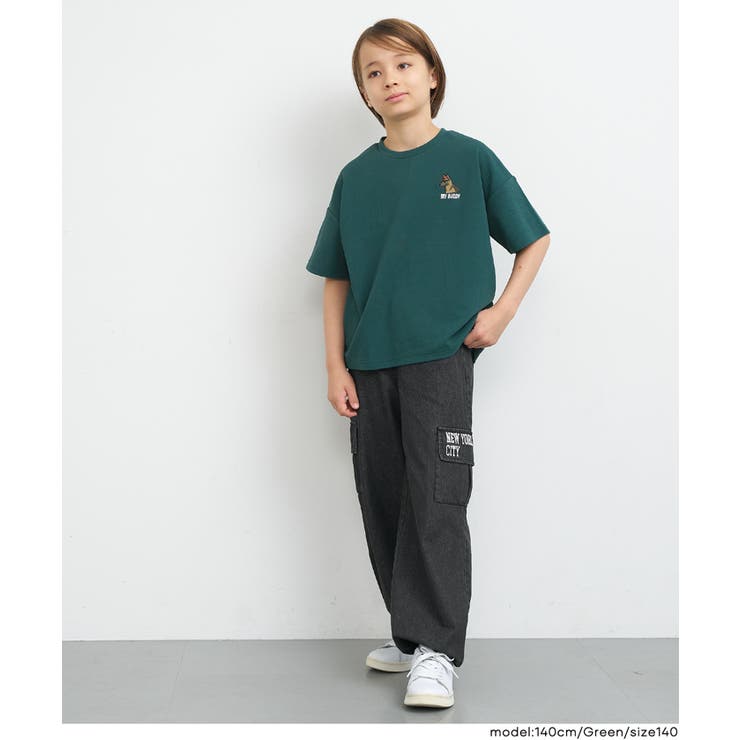ライトエンボス刺繍Tシャツ | coca | 詳細画像10 