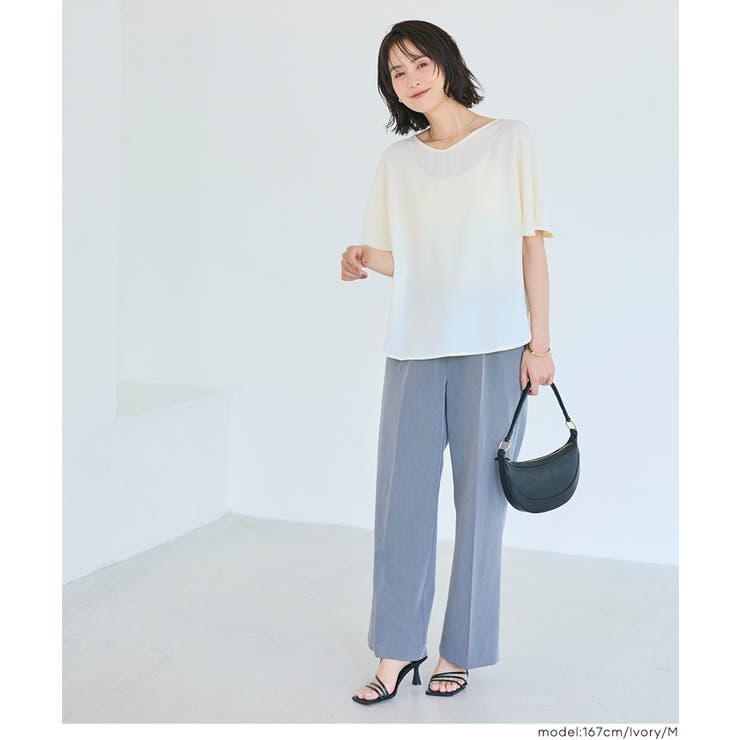 Vネックドルマンスリーブブラウス【伊藤千晃様着用】 | coca | 詳細画像11 