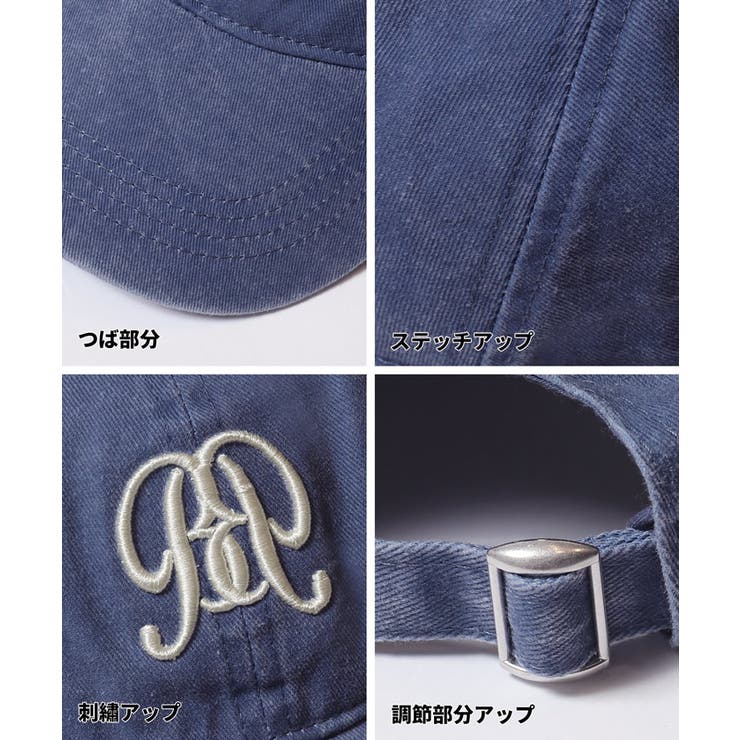 エンブレム刺繍ウォッシュキャップ | coca | 詳細画像16 