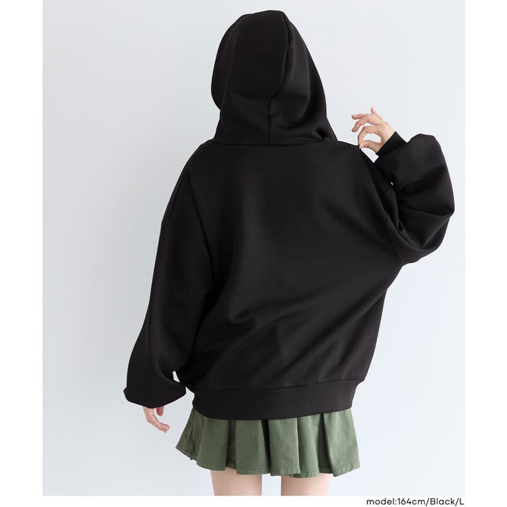 【YOUTH】ソフトスウェットダブルジップパーカー  | coca | 詳細画像9 