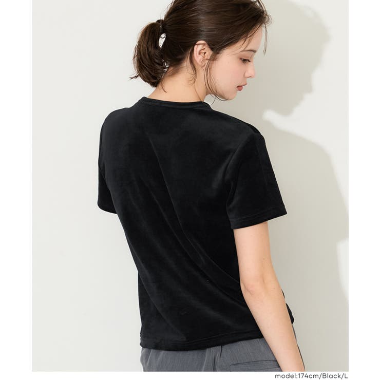 コットンベロアコンパクトTシャツ | coca | 詳細画像10 