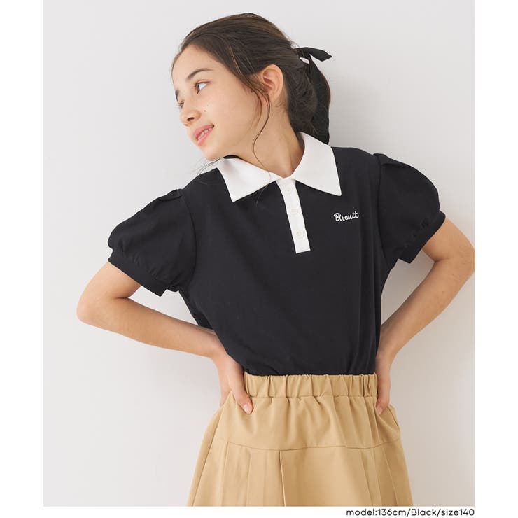 パフスリーブポロTシャツ | coca | 詳細画像5 