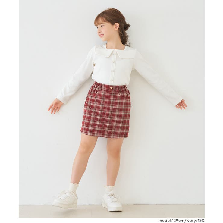 リブハートボタントップス(46-260534203-04) | coca | 詳細画像7 