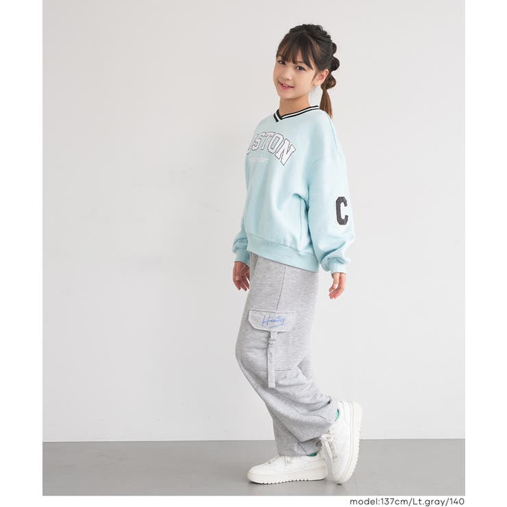 刺繍スウェットカーゴパンツ(46-260611201-04) | coca | 詳細画像3 