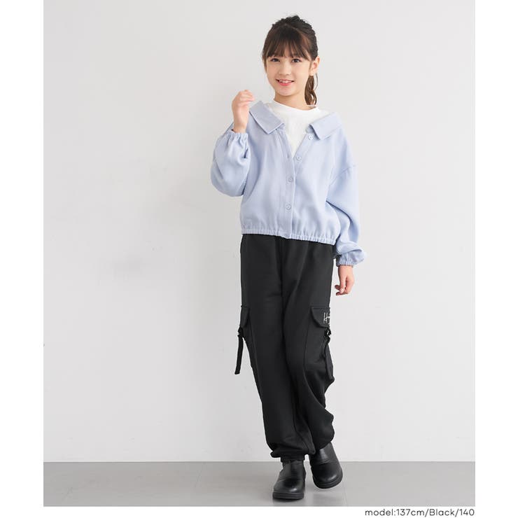 刺繍スウェットカーゴパンツ(46-260611201-04) | coca | 詳細画像8 