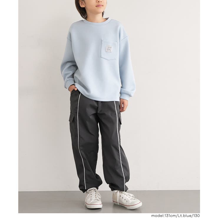 ソフトスウェット胸ポケットトップス(46-260621301-04) | coca | 詳細画像14 