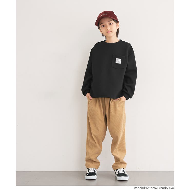 ソフトスウェット胸ポケットトップス(46-260621301-04) | coca | 詳細画像3 