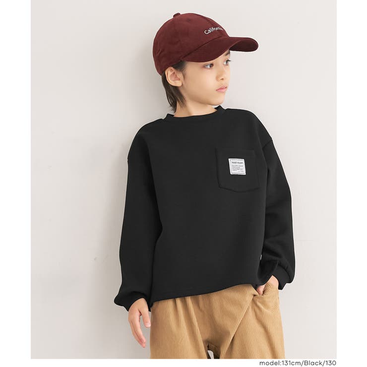 ソフトスウェット胸ポケットトップス(46-260621301-04) | coca | 詳細画像8 